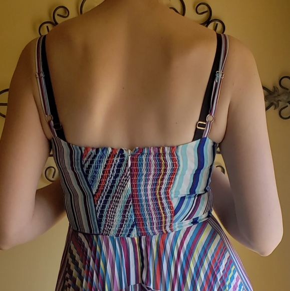 Parker Magna Stripe Dress, Sz S - Picture 15 of 16